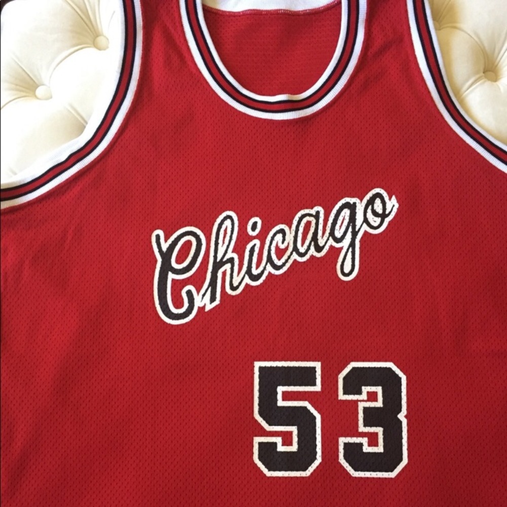 NBA Authentic Chicago Bulls Jersey #53